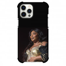 Lizzo Phone Case For iPhone Samsung Galaxy Pixel OnePlus Vivo Xiaomi Asus Sony Motorola Nokia - Lizzo Side Portrait On Black Background