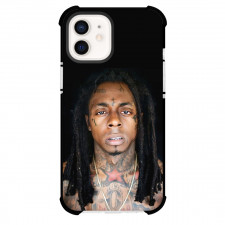 Lil Wayne Phone Case For iPhone Samsung Galaxy Pixel OnePlus Vivo Xiaomi Asus Sony Motorola Nokia - Lil Wayne Portrait On Black Background