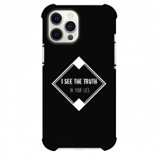 Lil Wayne Phone Case For iPhone Samsung Galaxy Pixel OnePlus Vivo Xiaomi Asus Sony Motorola Nokia - Lil Wayne Quote I See The Truth IN You Life On Black Background