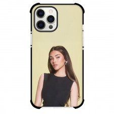 Madison Beer Phone Case For iPhone Samsung Galaxy Pixel OnePlus Vivo Xiaomi Asus Sony Motorola Nokia - Madison Beer Portrait On Yellow Background