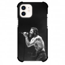 Post Malone Phone Case For iPhone Samsung Galaxy Pixel OnePlus Vivo Xiaomi Asus Sony Motorola Nokia - Post Malone Grayscale Side Portrait Poster