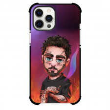 Post Malone Phone Case For iPhone And Samsung Galaxy - Post Malone Smoking Chibi Art