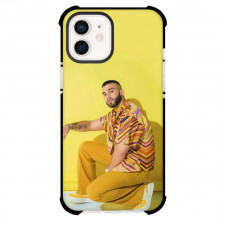 Manuel Turizo Phone Case For iPhone Samsung Galaxy Pixel OnePlus Vivo Xiaomi Asus Sony Motorola Nokia - Manuel Turizo Sitting PhotoShoot On Yellow Background