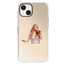 Mariah Carey Phone Case For iPhone Samsung Galaxy Pixel OnePlus Vivo Xiaomi Asus Sony Motorola Nokia - Mariah Carey Singing Sticker