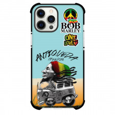 Bob Marley Phone Case For iPhone and Samsung Galaxy Devices - Bob Marley Cartoon Art Antiqueda Freedom