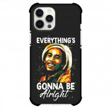 Bob Marley Phone Case For iPhone and Samsung Galaxy Devices - Bob Marley Portrait Everthings Gonna Be Alright