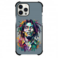 Bob Marley Phone Case For iPhone and Samsung Galaxy Devices - Bob Marley Portrait Wpap Popart