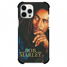 Bob Marley Phone Case For iPhone and Samsung Galaxy Devices - Bob Marley Portrait Squint