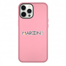 Maroon 5 Phone Case For iPhone Samsung Galaxy Pixel OnePlus Vivo Xiaomi Asus Sony Motorola Nokia - Maroon 5 Logo Sticker