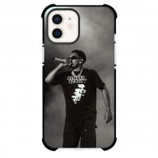 Myke Towers Phone Case For iPhone Samsung Galaxy Pixel OnePlus Vivo Xiaomi Asus Sony Motorola Nokia - Myke Towers Singing Grayscale Poster