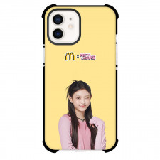 NewJeans Phone Case For iPhone Samsung Galaxy Pixel OnePlus Vivo Xiaomi Asus Sony Motorola Nokia - NewJeans Mcdonalds Haerin Portrait On Bloue Poster