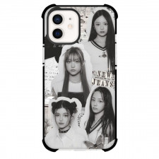 NewJeans Phone Case For iPhone Samsung Galaxy Pixel OnePlus Vivo Xiaomi Asus Sony Motorola Nokia - NewJeans Member Grayscale Portrait Collage