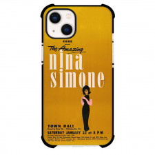 Nina Simone Phone Case For iPhone Samsung Galaxy Pixel OnePlus Vivo Xiaomi Asus Sony Motorola Nokia - Nina Simone 1963 Concert Poster
