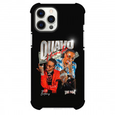 Quavo Phone Case For iPhone And Samsung Galaxy - Quavo Poster Art On Black Background