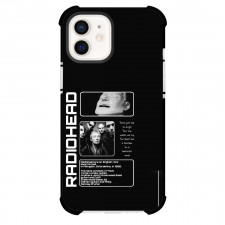 Radiohead Phone Case For iPhone Samsung Galaxy Pixel OnePlus Vivo Xiaomi Asus Sony Motorola Nokia - Radiohead Group Grayscale Poster