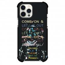 Radiohead Phone Case For iPhone Samsung Galaxy Pixel OnePlus Vivo Xiaomi Asus Sony Motorola Nokia - Radiohead Lyrics On Black Background