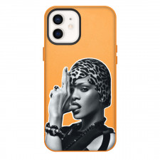 Rihanna Phone Case For iPhone Samsung Galaxy Pixel OnePlus Vivo Xiaomi Asus Sony Motorola Nokia - Rihanna Grayscale Side Portrait By Craig McDean