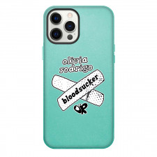 Olivia Rodrigo Phone Case For iPhone Samsung Galaxy Pixel OnePlus Vivo Xiaomi Asus Sony Motorola Nokia - Olivia Rodrigo Bloodsucker Bandage Black And White Sticker