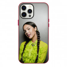 Olivia Rodrigo Phone Case For iPhone Samsung Galaxy Pixel OnePlus Vivo Xiaomi Asus Sony Motorola Nokia - Olivia Rodrigo Green Outfit Portrait On Grey Background