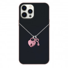 Olivia Rodrigo Phone Case For iPhone Samsung Galaxy Pixel OnePlus Vivo Xiaomi Asus Sony Motorola Nokia - Olivia Rodrigo Heart Lock Key Necklace On Dark Background