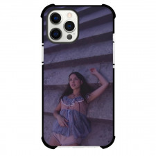 Olivia Rodrigo Phone Case For iPhone Samsung Galaxy Pixel OnePlus Vivo Xiaomi Asus Sony Motorola Nokia - Olivia Rodrigo Laying Staircase Dreamy Aesthetic Purple Mood Poster