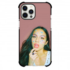 Olivia Rodrigo Phone Case For iPhone Samsung Galaxy Pixel OnePlus Vivo Xiaomi Asus Sony Motorola Nokia - Olivia Rodrigo Portrait On Pink Background