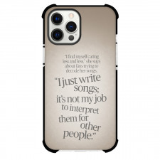 Olivia Rodrigo Phone Case For iPhone Samsung Galaxy Pixel OnePlus Vivo Xiaomi Asus Sony Motorola Nokia - Olivia Rodrigo Rolling Stone Quotes I Just Write Song Poster