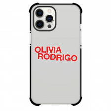 Olivia Rodrigo Phone Case For iPhone Samsung Galaxy Pixel OnePlus Vivo Xiaomi Asus Sony Motorola Nokia - Olivia Rodrigo Red Logo 2025 Sticker