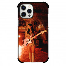 Olivia Rodrigo Phone Case For iPhone Samsung Galaxy Pixel OnePlus Vivo Xiaomi Asus Sony Motorola Nokia - Olivia Rodrigo On Set Of MV Drop Dead Holds Guitar Poster