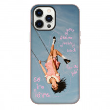 Olivia Rodrigo Phone Case For iPhone Samsung Galaxy Pixel OnePlus Vivo Xiaomi Asus Sony Motorola Nokia - Olivia Rodrigo So In Love Lyric Aesthetic Pink Vintage Swing Poster