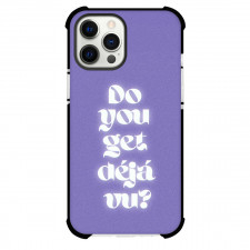 Olivia Rodrigo Phone Case For iPhone Samsung Galaxy Pixel OnePlus Vivo Xiaomi Asus Sony Motorola Nokia - Olivia Rodrigo Song Lyrics Do You Get Deja Vu On Purple Background