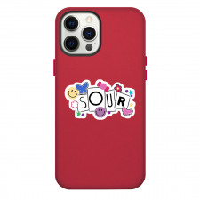 Olivia Rodrigo Phone Case For iPhone Samsung Galaxy Pixel OnePlus Vivo Xiaomi Asus Sony Motorola Nokia - Olivia Rodrigo Sour Happy Faces Sticker