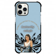 Olivia Rodrigo Phone Case For iPhone And Samsung Galaxy - Olivia Rodrigo Standing With Butterfly Wings Poster