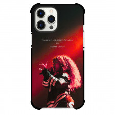 SZA Phone Case For iPhone Samsung Galaxy Pixel OnePlus Vivo Xiaomi Asus Sony Motorola Nokia - SZA Red Lighting With Quotes Poster