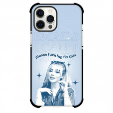 Sabrina Carpenter Phone Case For iPhone Samsung Galaxy Pixel OnePlus Vivo Xiaomi Asus Sony Motorola Nokia - Sabrina Carpenter I Cant Send Lyric Retro Blue Poster