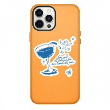 Sabrina Carpenter Phone Case For iPhone Samsung Galaxy Pixel OnePlus Vivo Xiaomi Asus Sony Motorola Nokia - Sabrina Carpenter Cocktail Quote Blue Sketch Art Sticker