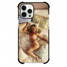 Sabrina Carpenter Phone Case For iPhone Samsung Galaxy Pixel OnePlus Vivo Xiaomi Asus Sony Motorola Nokia - Laying on Bed Phone Case