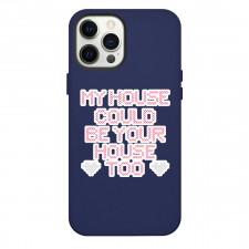 Sabrina Carpenter Phone Case For iPhone Samsung Galaxy Pixel OnePlus Vivo Xiaomi Asus Sony Motorola Nokia - Sabrina Carpenter My House Typography Art Sticker