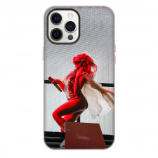 Sabrina Carpenter Phone Case For iPhone Samsung Galaxy Pixel OnePlus Vivo Xiaomi Asus Sony Motorola Nokia - Sabrina Carpenter On Stage Under Red Spot Light Poster