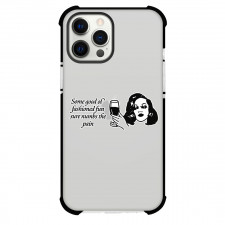 Sabrina Carpenter Phone Case For iPhone Samsung Galaxy Pixel OnePlus Vivo Xiaomi Asus Sony Motorola Nokia - Sabrina Carpenter Wine Quote Black Illustration Art Sticker