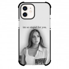 Tate McRae Phone Case For iPhone Samsung Galaxy Pixel OnePlus Vivo Xiaomi Asus Sony Motorola Nokia - Tate McRae I Am So Stupid For You Grayscale Poster