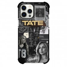 Tate McRae Phone Case For iPhone Samsung Galaxy Pixel OnePlus Vivo Xiaomi Asus Sony Motorola Nokia - Tate McRae Greyscale Collage