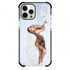 Tate McRae Phone Case For iPhone Samsung Galaxy Pixel OnePlus Vivo Xiaomi Asus Sony Motorola Nokia - Tate McRae Lying On White Fur Pose