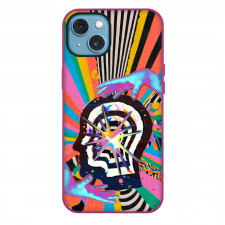 Tame Impala Phone Case For iPhone Samsung Galaxy Pixel OnePlus Vivo Xiaomi Asus Sony Motorola Nokia - Tame Impala Psychedelic Sunburst Head and Hands Colorful Background