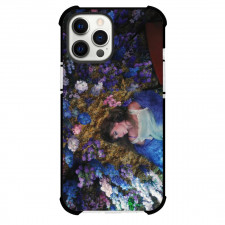 Taylor Swift Phone Case For iPhone Samsung Galaxy Pixel OnePlus Vivo Xiaomi Asus Sony Motorola Nokia - Taylor Swift Lying In Planters Background