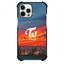 Twice Phone Case For iPhone Samsung Galaxy Pixel OnePlus Vivo Xiaomi Asus Sony Motorola Nokia - Twice Logo On City Night Illustration Art
