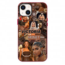 Victoria Monet Phone Case For iPhone Samsung Galaxy Pixel OnePlus Vivo Xiaomi Asus Sony Motorola Nokia - Victoria Monet Text Collage Poster