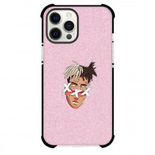 XXXTentacion Phone Case For iPhone And Samsung Galaxy - XXXTentacion Avatar On Pink Background