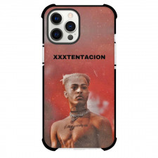 XXXTentacion Phone Case For iPhone And Samsung Galaxy - XXXTentacion Portrait On Red Background