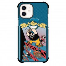 Popeye Bluto Phone Case For iPhone Samsung Galaxy Pixel OnePlus Vivo Xiaomi Asus Sony Motorola Nokia - Bluto Holding Barrel With Popeye and Olive Illustration